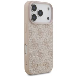 Telefono dėklas iPhone 17 Pro smėlio margintas Guess