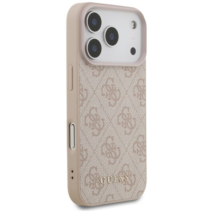 Telefono dėklas iPhone 17 Pro smėlio margintas Guess