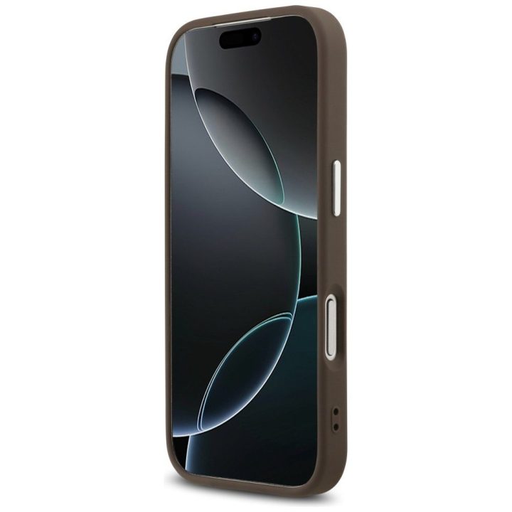 Telefono dėklas iPhone 17 Pro rudas MagSafe Guess
