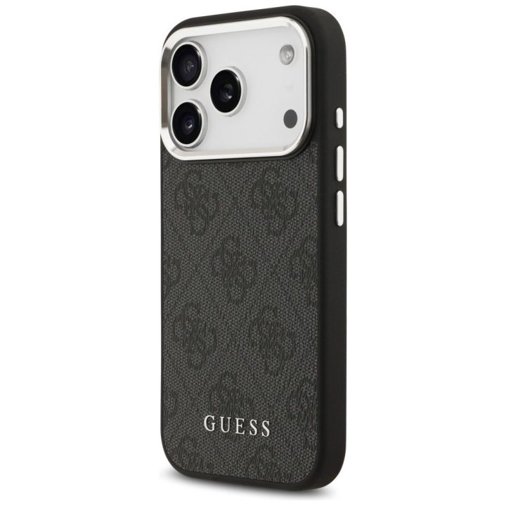 Telefono dėklas iPhone 17 Pro juodas MagSafe Guess