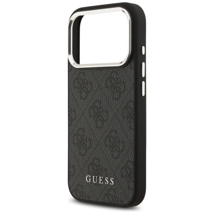 Telefono dėklas iPhone 17 Pro juodas MagSafe Guess