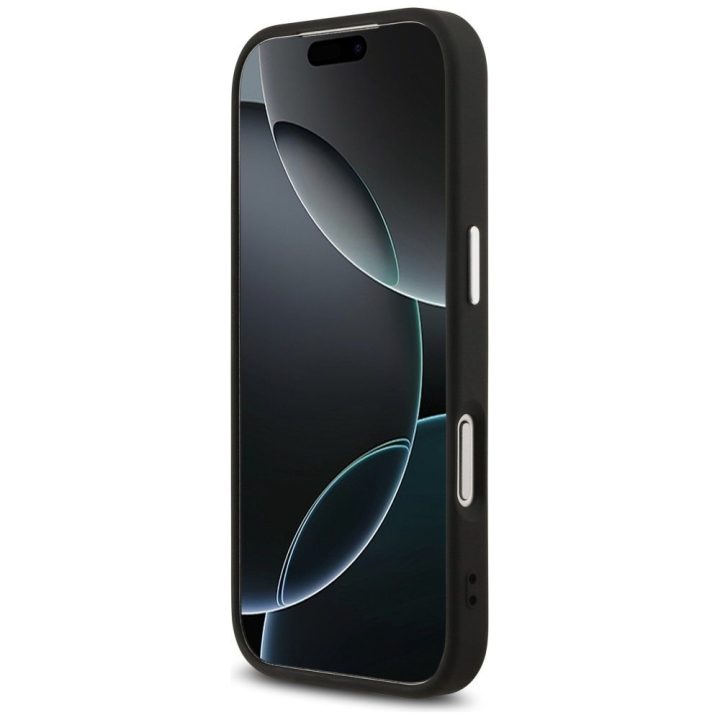 Telefono dėklas iPhone 17 Pro juodas MagSafe Guess