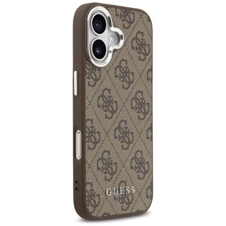 Telefono dėklas iPhone 17 rudas MagSafe Guess