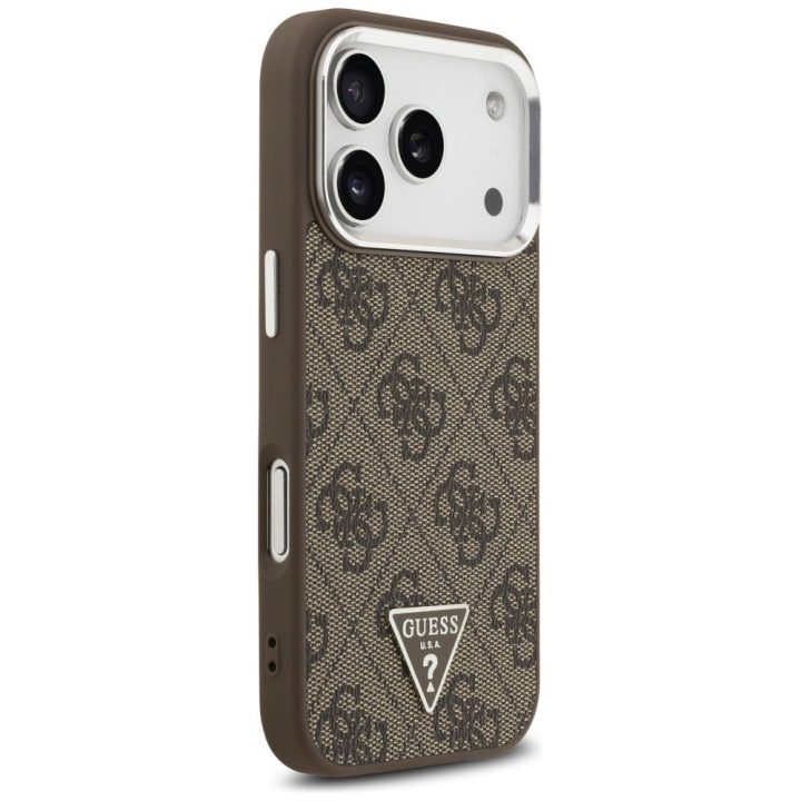 Telefono dėklas iPhone 17 Pro rudas MagSafe Guess