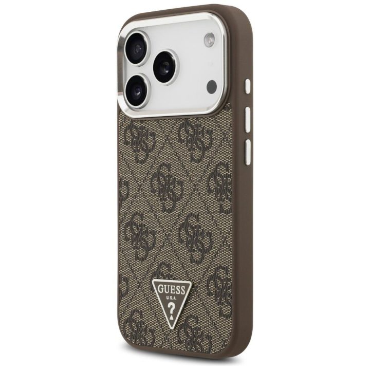Telefono dėklas iPhone 17 Pro rudas MagSafe Guess