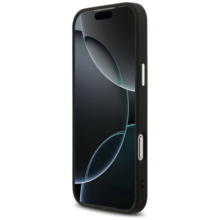 Telefono dėklas iPhone 17 Pro Max juodas MagSafe Guess