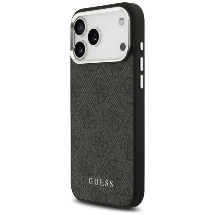 Telefono dėklas iPhone 17 Pro Max juodas MagSafe Guess