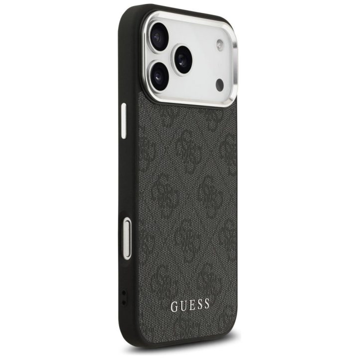 Telefono dėklas iPhone 17 Pro Max juodas MagSafe Guess
