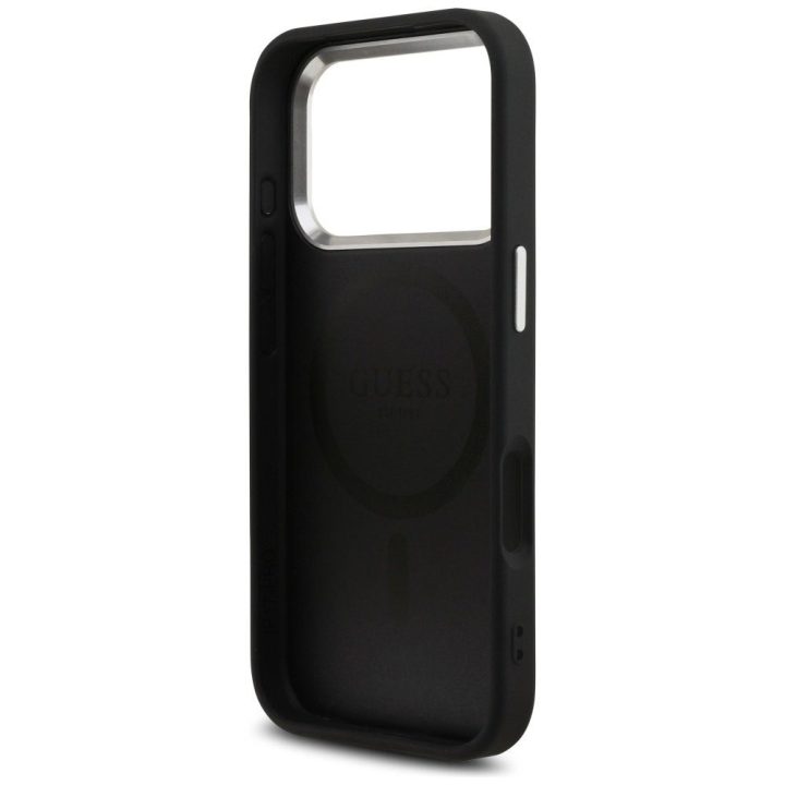 Telefono dėklas iPhone 17 Pro juodas MagSafe Guess