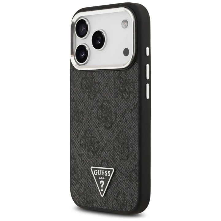 Telefono dėklas iPhone 17 Pro juodas MagSafe Guess