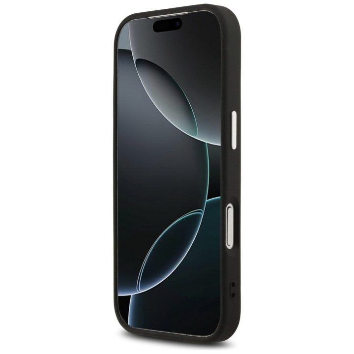 Telefono dėklas iPhone 17 Pro juodas MagSafe Guess