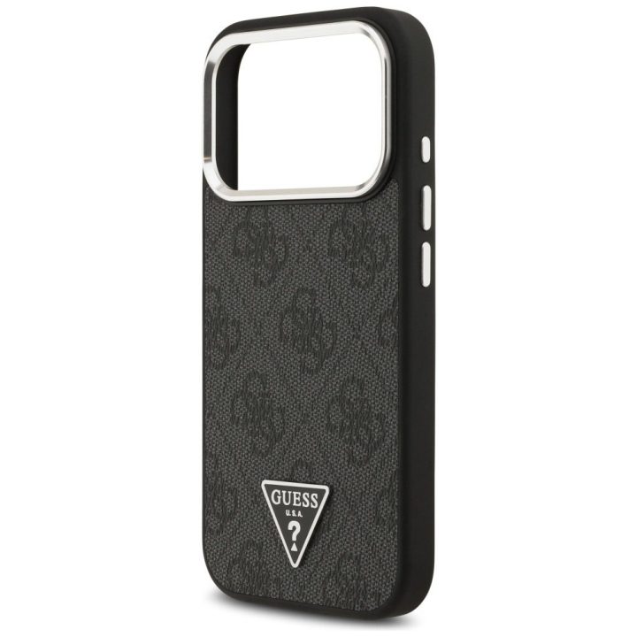 Telefono dėklas iPhone 17 Pro juodas MagSafe Guess
