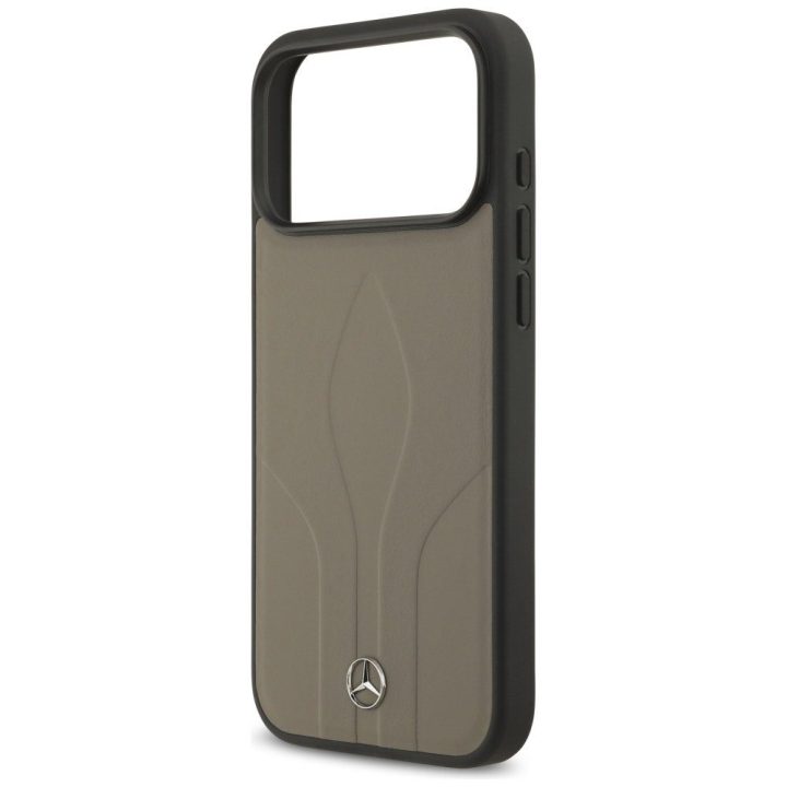 Telefono dėklas iPhone 17 Pro Max smėlio spalvos MagSafe Mercedes
