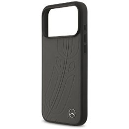 Telefono dėklas iPhone 17 Pro Max juodas MagSafe Mercedes