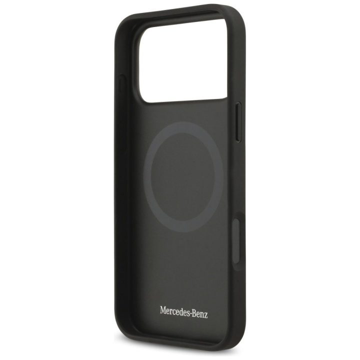 Telefono dėklas iPhone 17 Pro Max juodas MagSafe Mercedes
