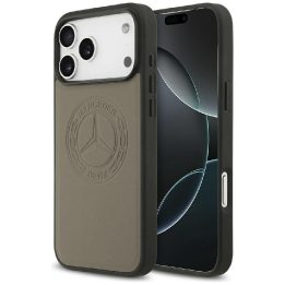 Telefono dėklas iPhone 17 Pro Max smėlio spalvos MagSafe Mercedes-Benz