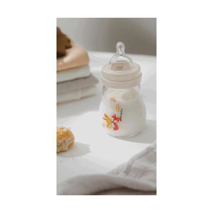 Kūdikio buteliukas stiklinis Feel Good Forest 260 ml MAM