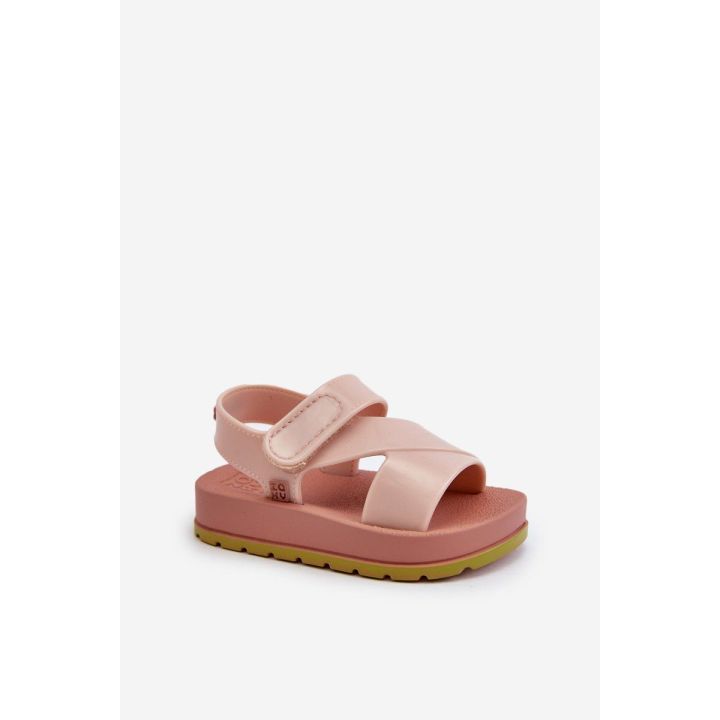 Vaikiškos basutės su ZAXY Velcro užsegimu, LL385002, šviesiai rausvos