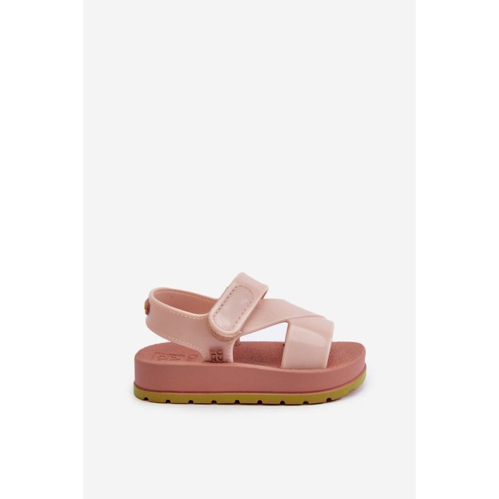 Vaikiškos basutės su ZAXY Velcro užsegimu, LL385002, šviesiai rausvos