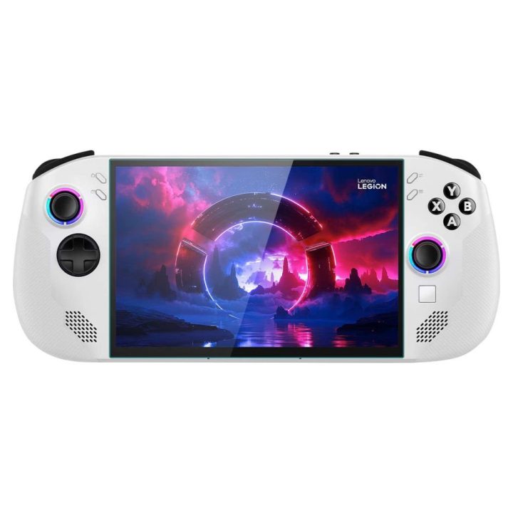 Grūdintas stiklas konsolės Lenovo Legion GO juodas 2 vnt. Spigen