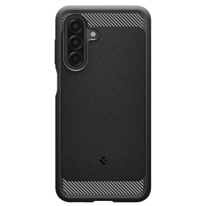 Telefono dėklas Samsung Galaxy A17 juodas matinis Spigen