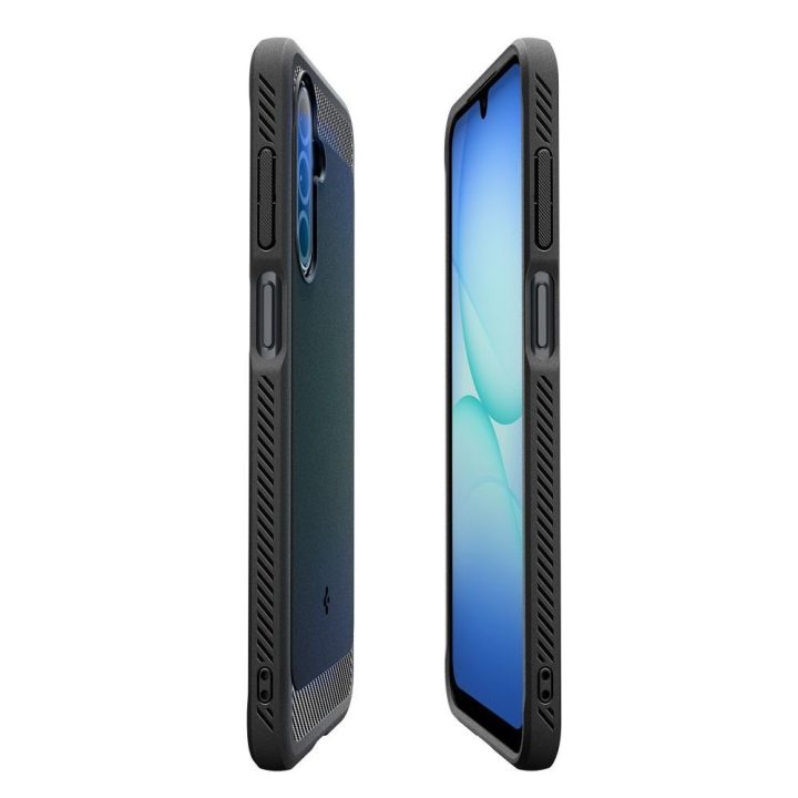Telefono dėklas Samsung Galaxy A17 juodas matinis Spigen