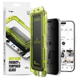 Grūdintas stiklas iPhone 17 Pro Max privatumo 2 vnt. Ringke