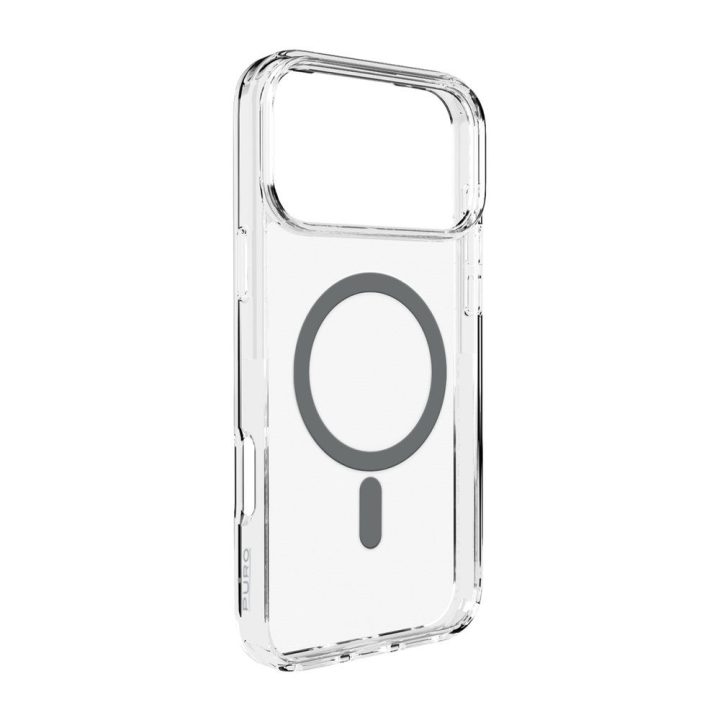 Telefono dėklas iPhone 17 Pro skaidrus MagSafe Puro