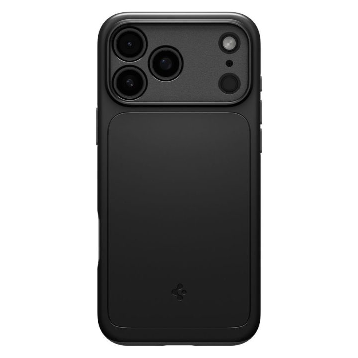 Telefono dėklas iPhone 17 Pro juodas MagSafe Spigen Thin Fit