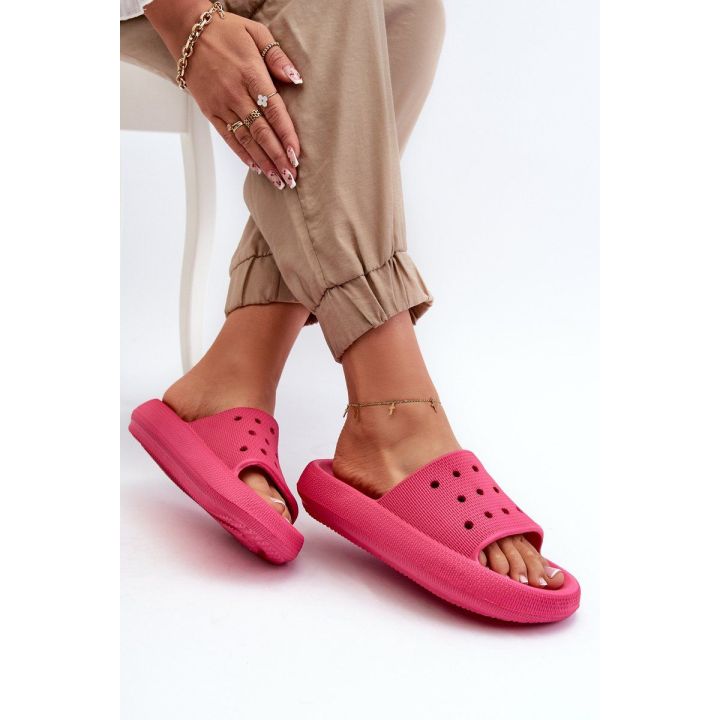 Moteriškos putų masės stulmos storais padais Fuchsia Beula