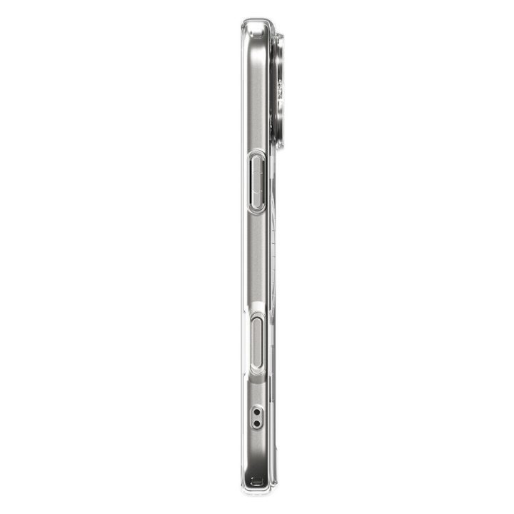 Telefono dėklas iPhone 17 Pro Max skaidrus MagSafe Spigen