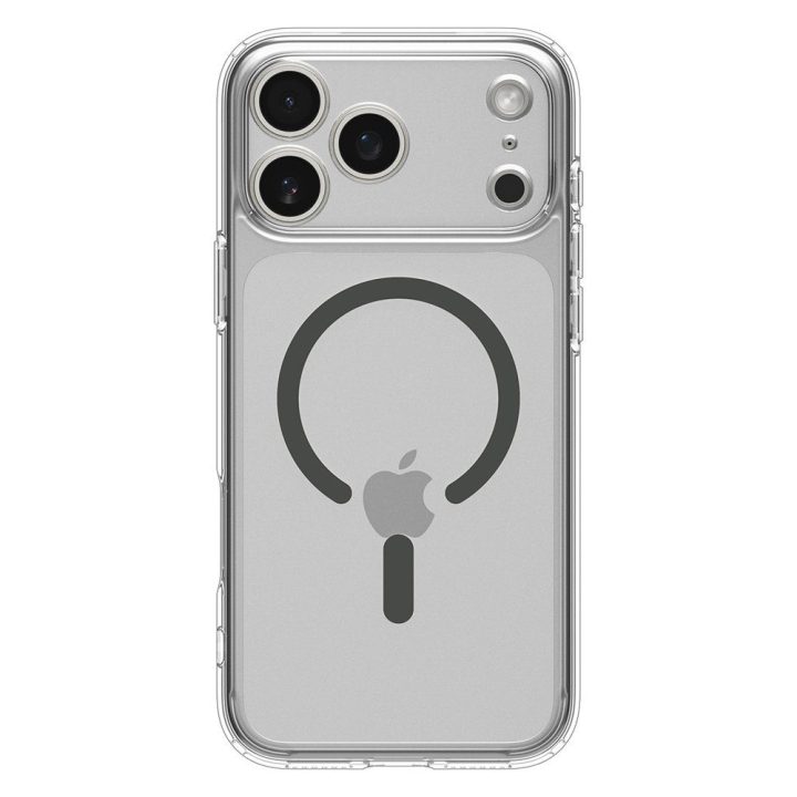 Telefono dėklas iPhone 17 Pro Max skaidrus MagSafe Spigen