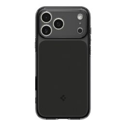 Telefono dėklas iPhone 17 Pro Max juodas matinis MagSafe Spigen