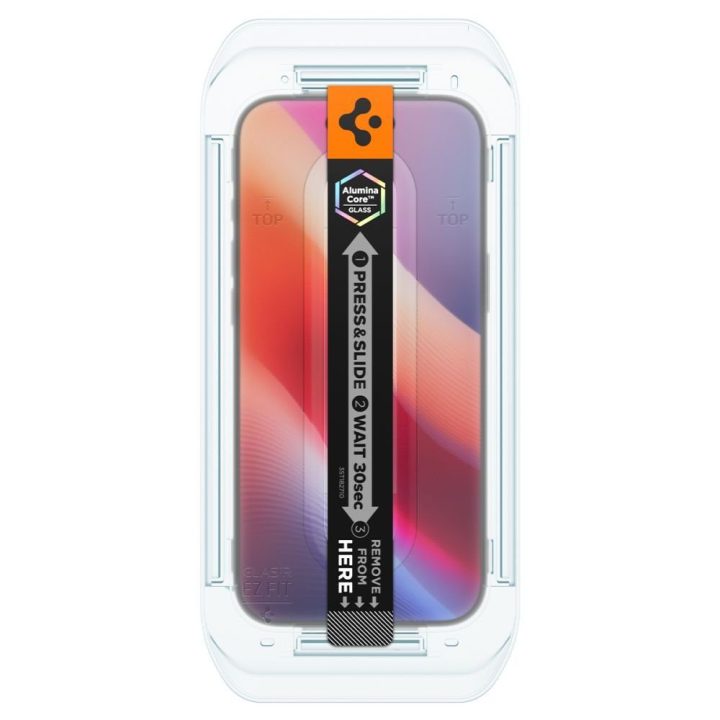 Grūdintas stiklas iPhone 17 Air privatumo 2 vnt. Spigen