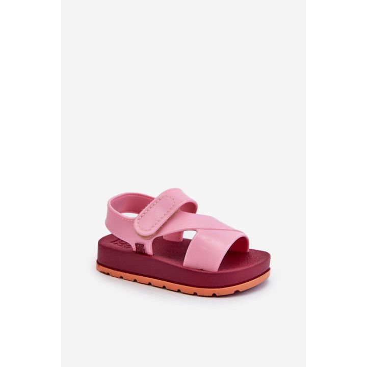Vaikiški sandaliukay su velcro ZAXY LL385001 Rožiniai