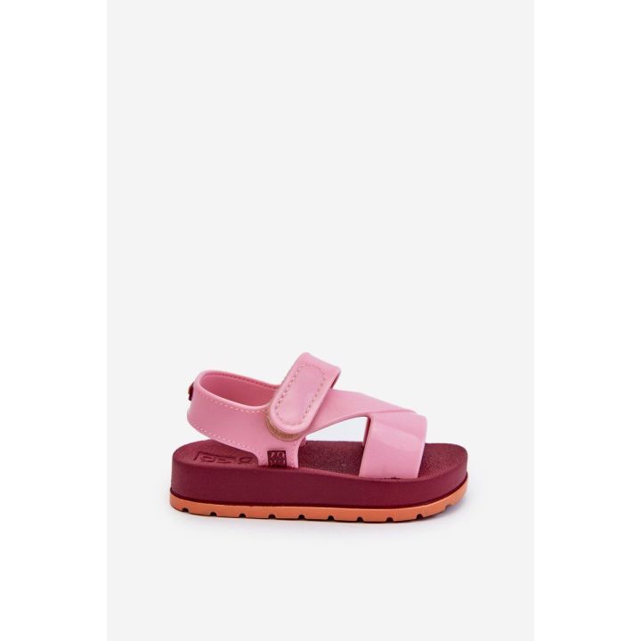 Vaikiški sandaliukay su velcro ZAXY LL385001 Rožiniai