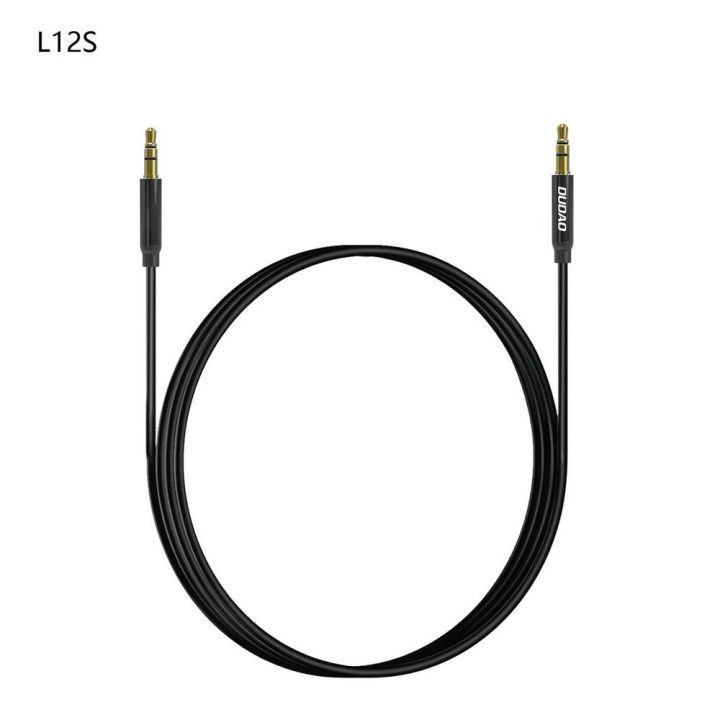 AUX laidas 3,5 mm stereo 1 m juodas L12S
