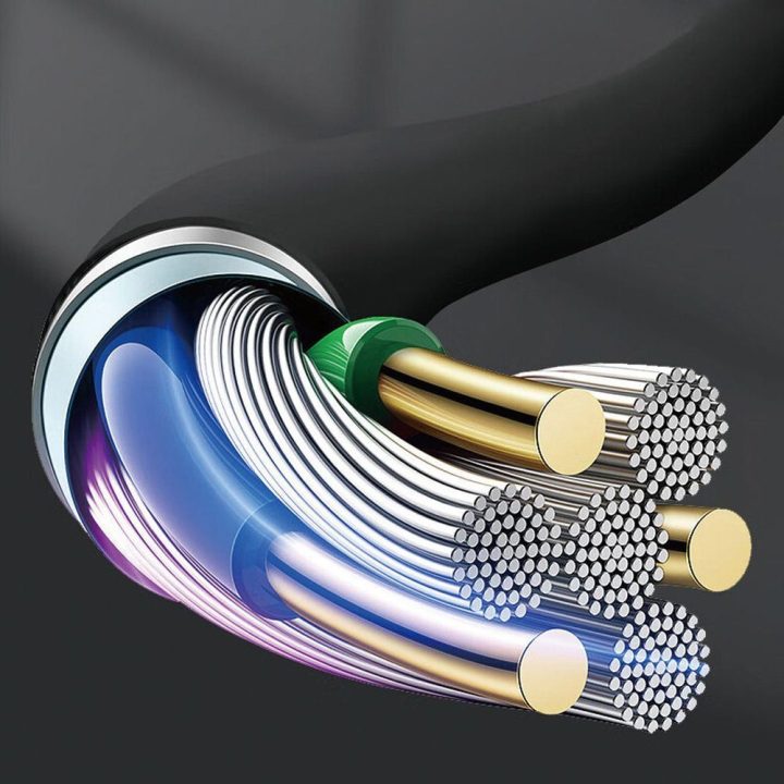 AUX laidas 3,5 mm stereo 1 m juodas L12S