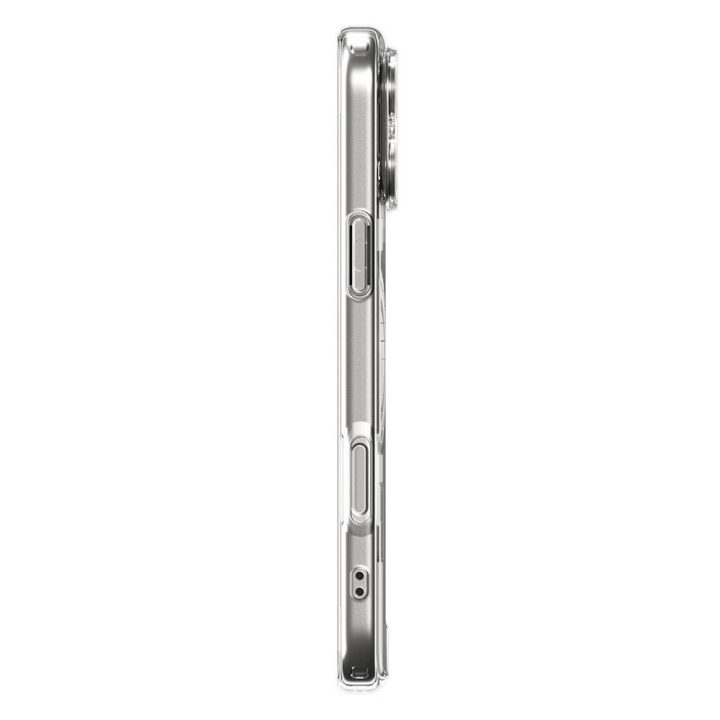 Telefono dėklas iPhone 17 Pro skaidrus MagSafe Spigen Zero One