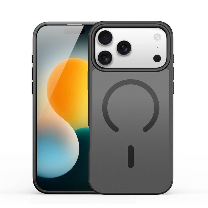 Telefono dėklas iPhone 17 Pro juodas MagSafe