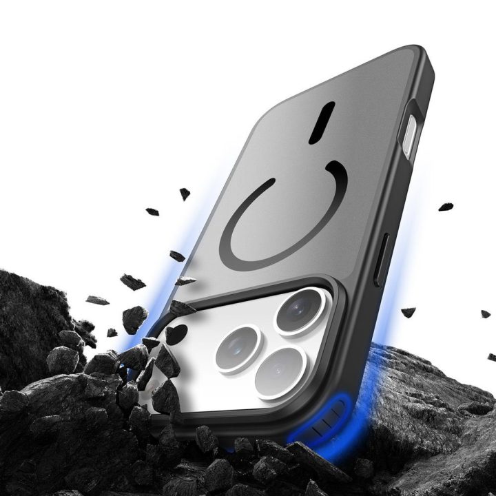 Telefono dėklas iPhone 17 Pro juodas MagSafe