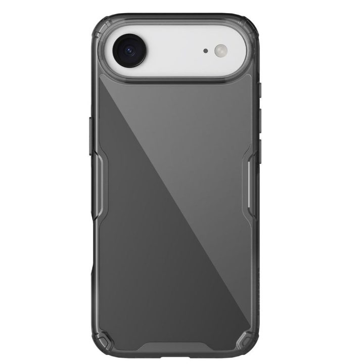 Telefono dėklas iPhone 17 Air juodas permatomas Nillkin