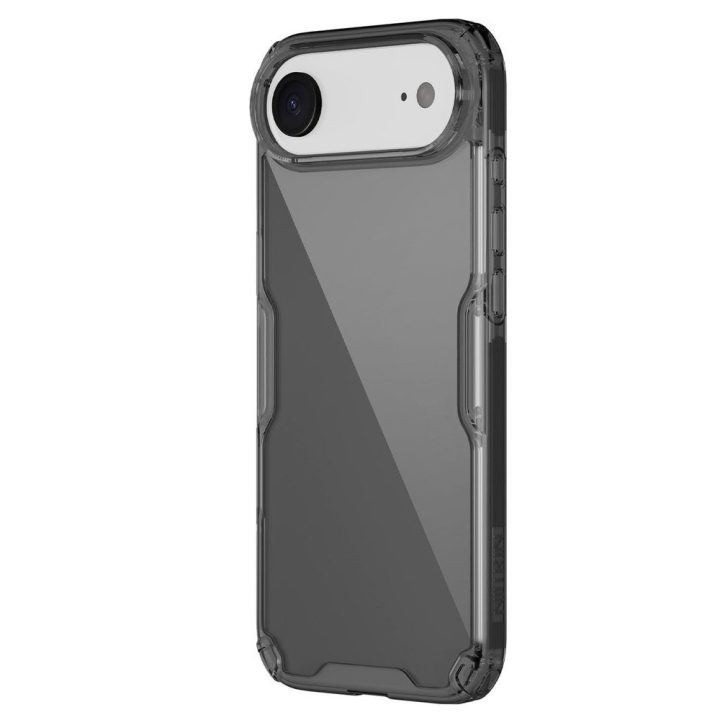 Telefono dėklas iPhone 17 Air juodas permatomas Nillkin
