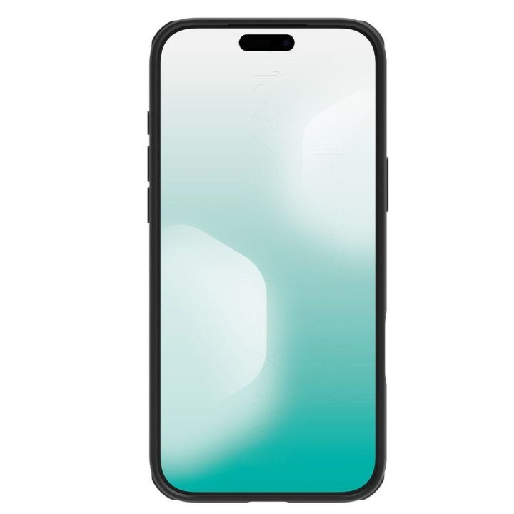 Telefono dėklas iPhone 17 Pro Max juodas MagSafe Nillkin