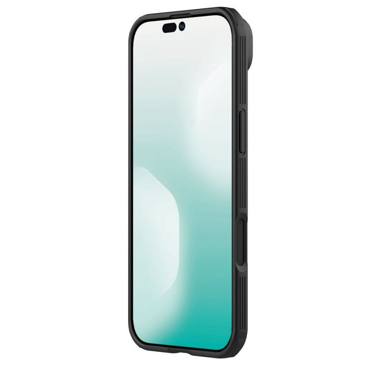 Telefono dėklas iPhone 17 Air juodas magnetinis MagSafe Nillkin