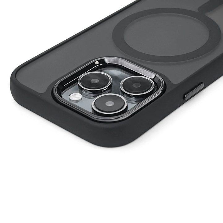 Telefono dėklas iPhone 17 juodas MagSafe