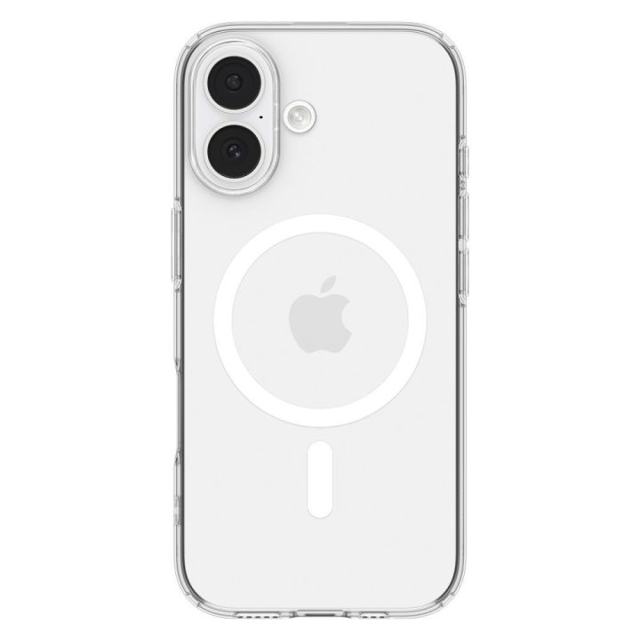 Telefono dėklas iPhone 17 skaidrus MagSafe Spigen
