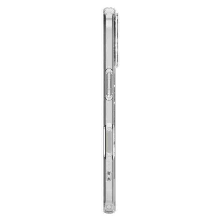 Telefono dėklas iPhone 17 skaidrus MagSafe Spigen