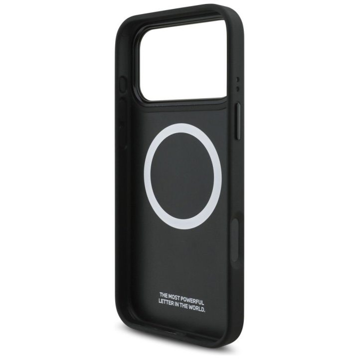 Telefono dėklas iPhone 17 Pro Max juodas MagSafe BMW M