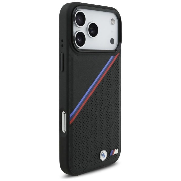 Telefono dėklas iPhone 17 Pro Max juodas MagSafe BMW M